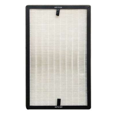 Galvanized frame ultra low resistance mini-pleated HEPA air filter